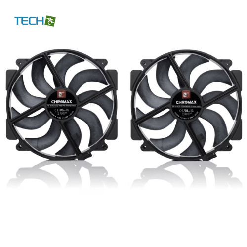 Noctua NF-A14x25r G2 PWM Sx2-PP chromax.black｜高静圧・静音 140mm